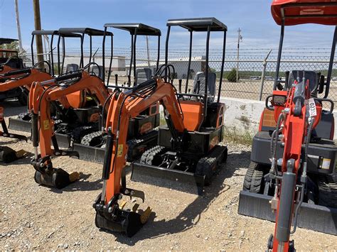 mini excavator sale by owner